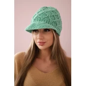 marka niezdefiniowana Cap with fleece Roma Bis K235 mint