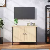 TV ormarić s vratima Sonoma hrast 60x35x45 cm Konstruirano drvo