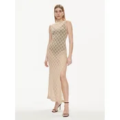 Liu Jo Poletna obleka VA4002 J4666 Zlata Slim Fit