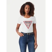 Guess Majica W6YI25 K4344 Bela Slim Fit