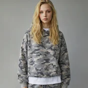 Oversize pulover s kapuco