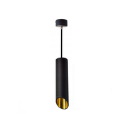 Luster na sajli VALDA 1xGU10/60W/230V 132 cm crna