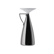 Kartell LED-akumulatorska namizna svetilka Camomille, temno siva, dim. - Dnevna soba/jedilnica - Dizajn - temno siva, bela - Plastika