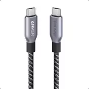 Anker kabl USB-C na USB-C, 240W, crni