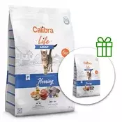 Calibra Cat Life Adult Herring 6 kg + 1,5 kg GRÁTIS