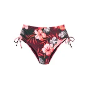 LASCANA Bikini hlačke rdeča / svetlo rdeča / črna / bela