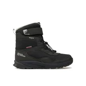 Otroški zimski škornji Jack Wolfskin črna barva, A62145