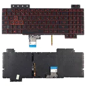 Tipkovnica Asus TUF Gaming FX505 FX505D FX505G