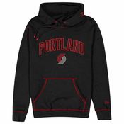 Portland Trail Blazers New Era City Edition 2023 Black pulover sa kapuljacom