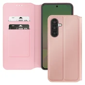 AVIZAR Preklopni etui za Galaxy A37 z držalom za kartice in funkcijo stojala, Šampanjec roza, (5000274568)