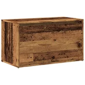 Vidaxl vidaXLL klop v preddverju 80x40x45 cm star les inženirski les