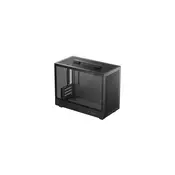 DEEPCOOL Micro ATX CH160 PLUS kućište, bez napajanja, crno, bočni panel od stakla R-CH160-BKNGM0-G