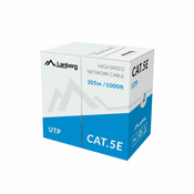 Cable LAN UTP 100Mb/s 305m wire cca blue