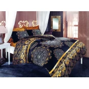Lessentiel Maison Set posteljina Osmanli, 160x240 cm, Zlatni