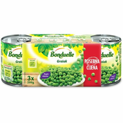 Bonduelle Grašak, 200g, 3 komada