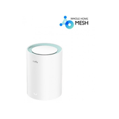 CUDY M1300 1-pack AC1200 Whole Home Wi-Fi Mesh System ruter Dual Band 2.4Ghz + 5Ghz
