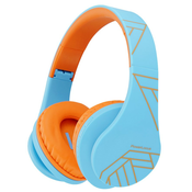 Djecje slušalice PowerLocus - P2, bežicne, plavo/narancaste