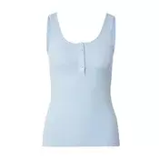 PIECES Top PCKITTE  svetlo modra
