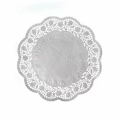 WIMEX s.r.o. Okrasna čipka (PAP) okrogla bela O28cm [100 kosov]