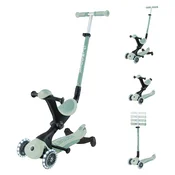 GLOBBER romobil GO UP deluxe 360° sklopivi, svjetleći kotači pistacio 697-505