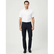 Elit Muške keper pantalone Regular Fit Bi-Stretch udobnost, Teget