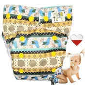 shumee Plenice za večkratno uporabo COOLMAX POCKET PEA CHICKENS NappiMe plenice