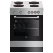 Šporet elektricni Beko FSE66000 GS širina 60cm/4x strujna ringla
