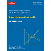 Cambridge International AS & A Level Mathematics Pure Mathematics 2 and 3 Student's Book