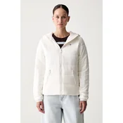 Tommy Jeans Prehodna jakna DW0DW20959 Bela Slim Fit