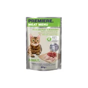 MENU PREMIERE MEAT - Govedina & Puran & kunec 85g