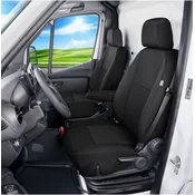 Kegel Blazusiak Trade Presvlake za prednja sedišta za Mercedes Sprinter W907 2018-, Crne
