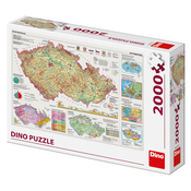 Dino KARTE CEŠKE REPUBLIKA 2000 Puzzle