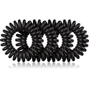 BrushArt black hair elastics 4pcs
