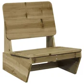 Vidaxl Vrtni stol 60x64x70,5 cm Impregniran les borov