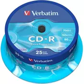 CD-R Verbatim 700 MB, 25/1