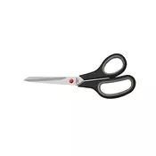 Škare, uredske, 21,5 cm, gumeni rukohvat, ICO, crne 7440060000