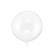 Prosojen okrogel balon BOBO 40 cm – velik dekorativni balon