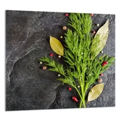 shumee STEKLENA PLOŠČA ZA KUHINJO 65x60 Koper