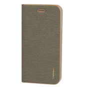 Havana Premium preklopna torbica Samsung Galaxy S22 Plus 5G - siva z zlatim robom