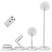 PRIMEVOLVE Teleskopski prenosni talni ventilator z daljinskim upravljalnikom