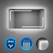 Ada 100 ogledalo z LED osvetlitvijo 100x60 cm