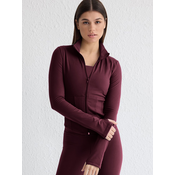 Trendyol Milla Ženska jakna za trening Thmaw25Sk00001, Bordo