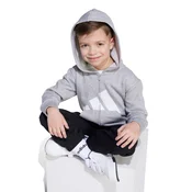 ADIDAS SPORTSWEAR Športna trenirka Essentials siva/črna/bela
