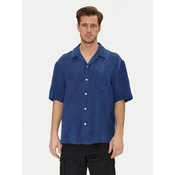 Gant Srajca 3250062 Modra Relaxed Fit