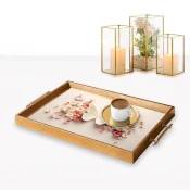 Aberto Design Poslužavnik TPEA9900 50 x 29 x 3.5 cm, Šareni