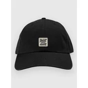 The Dudes Tortoise Label Dad Cap black