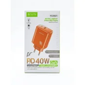 Bavin punjac 40W PD Type C PC209Y narandžasta ( 90066 )