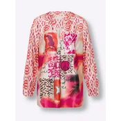 heine Bluza zelena/marelica/roza/rdeča