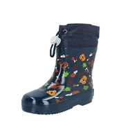 PLAYSHOES Gumene cizme, tamno plava / miks boja / karamela / svijetlozelena / bijela
