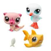 Komplet figuric Littlest Pet Shop - Radovedno vzdušje - 3 kosi